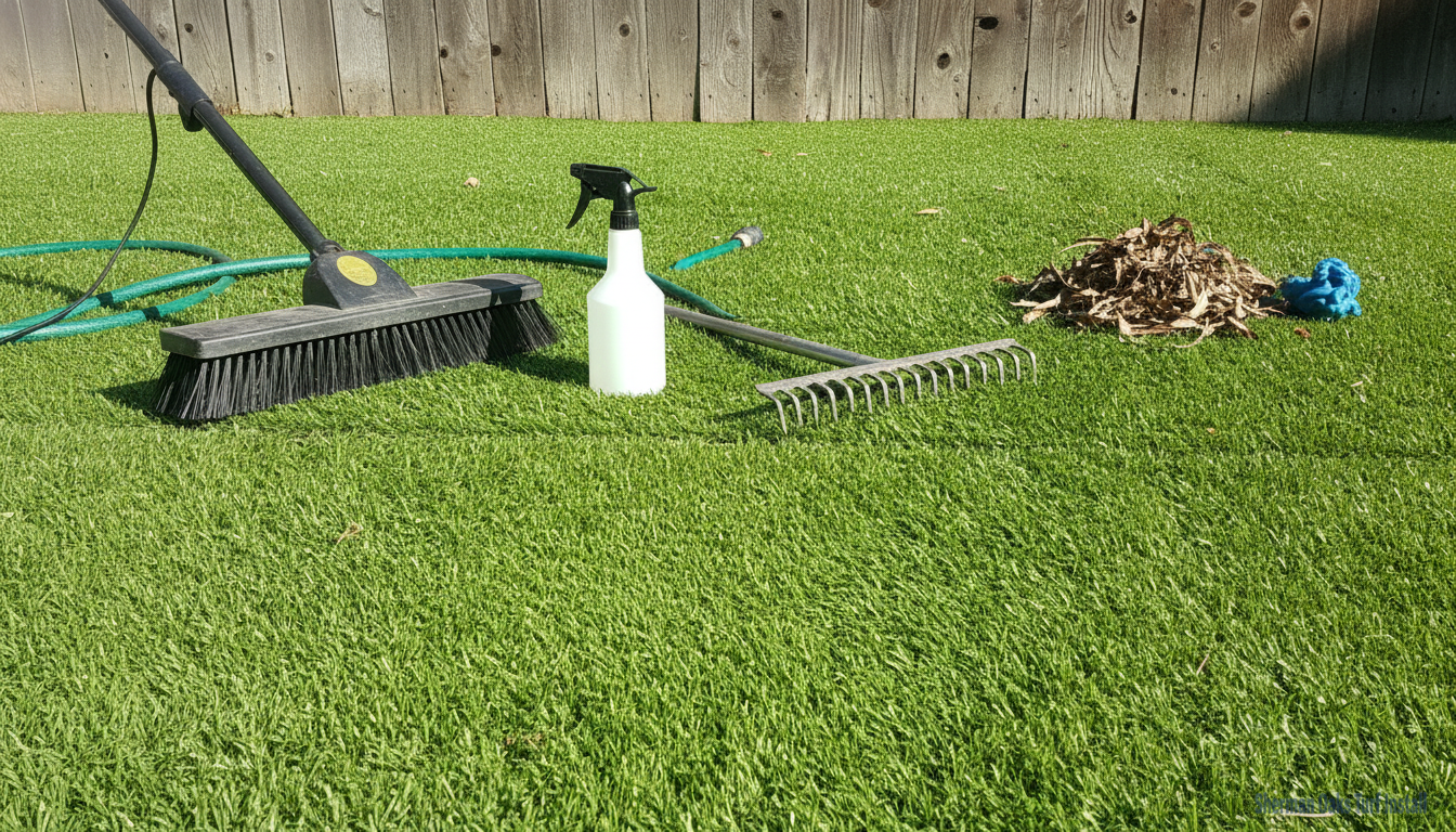 Turf Cleaning and Maintenance