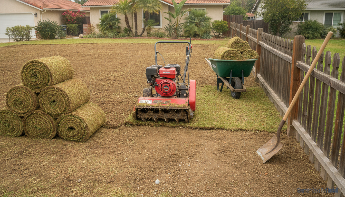 Turf Removal and Replacement