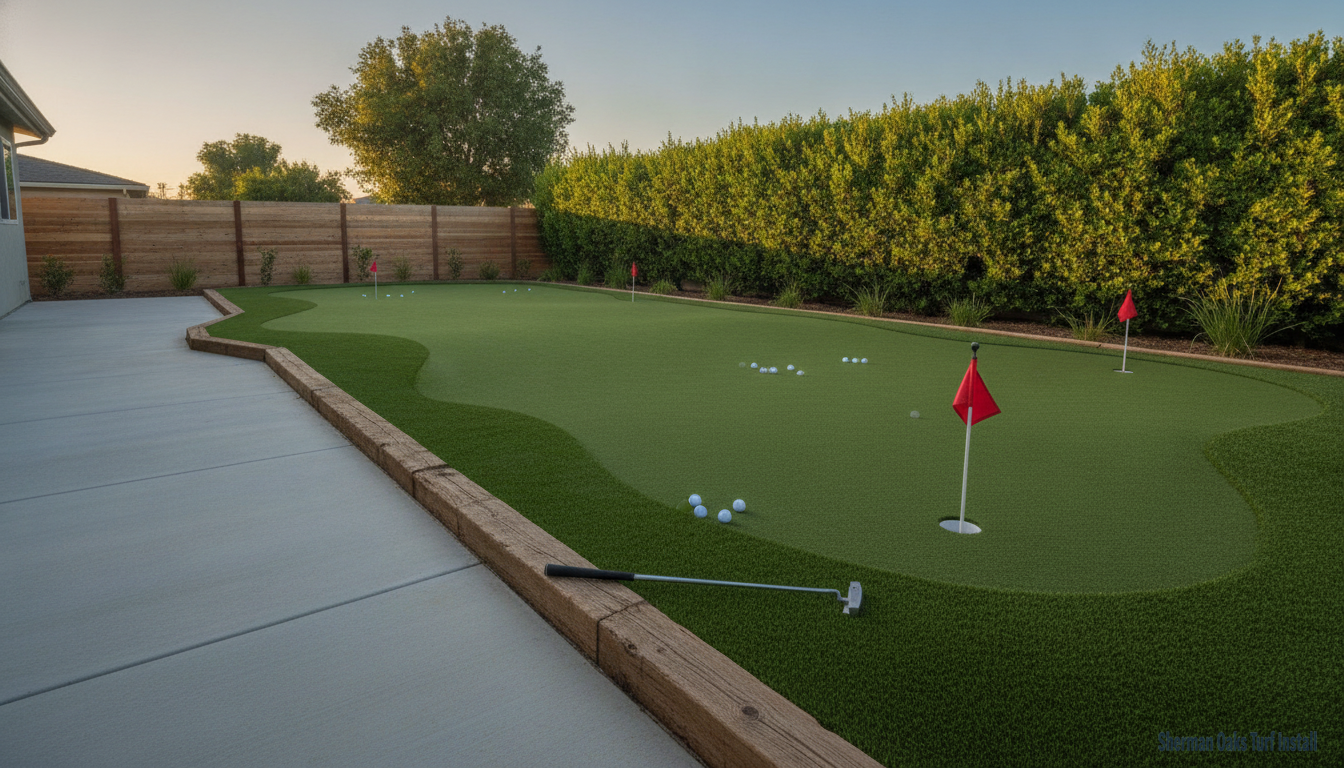 The Complete Guide to Backyard Putting Green Installation in Sherman Oaks